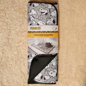 COPY - NWT ~ 2 Pack of Peanuts Snoopy World's Famous Beagle Microfiber Dish Dry…